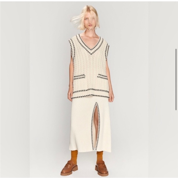 Zara Brown Platform Mule Loafers - Picture 7 of 8